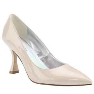 Marc Fisher Cream Patent Leather Heels